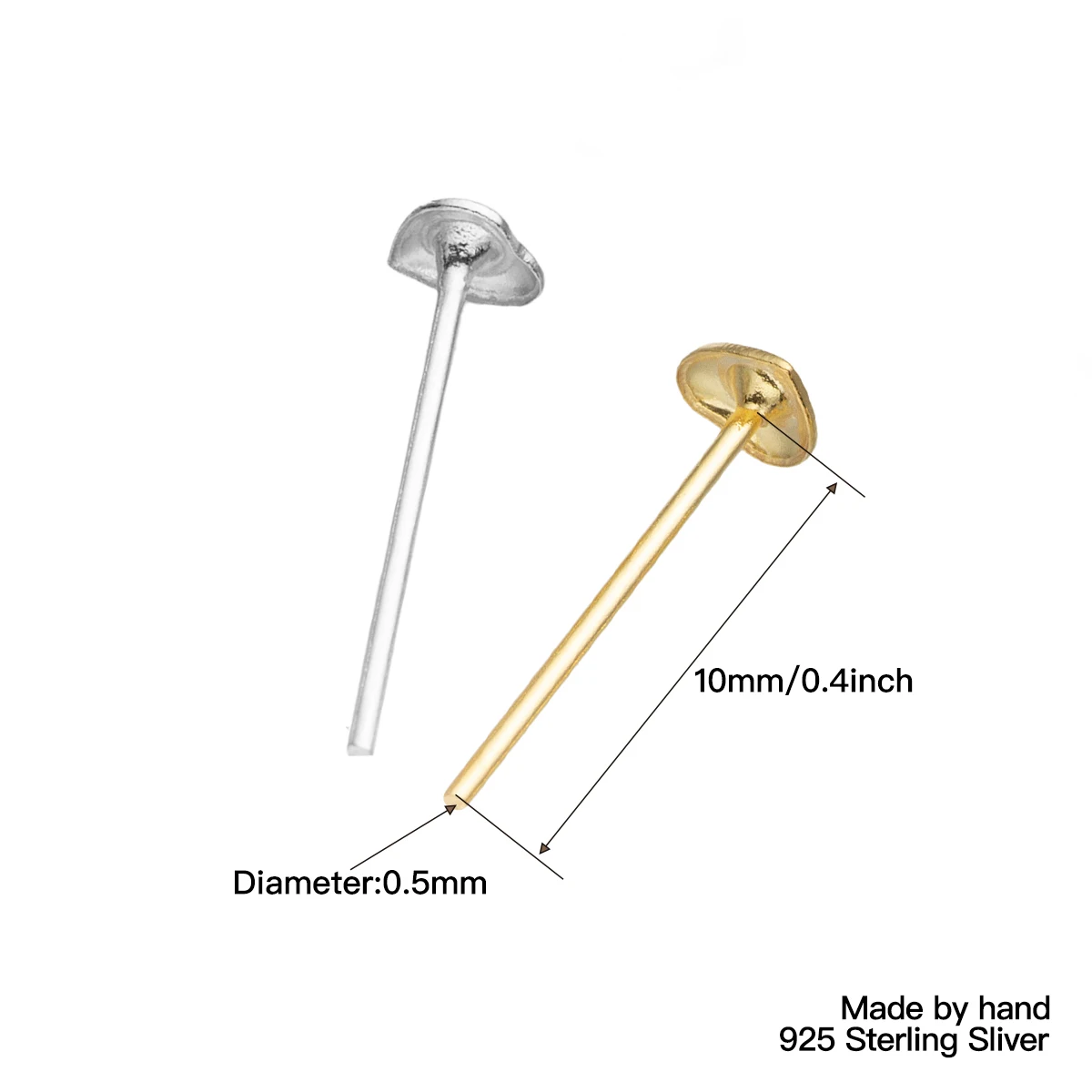 36Pcs Lovely Heart Shape 925 Sterling Silver Nose Pins Nose Piercing For Women Body Jewelry PiercingPircing Nariz Plata