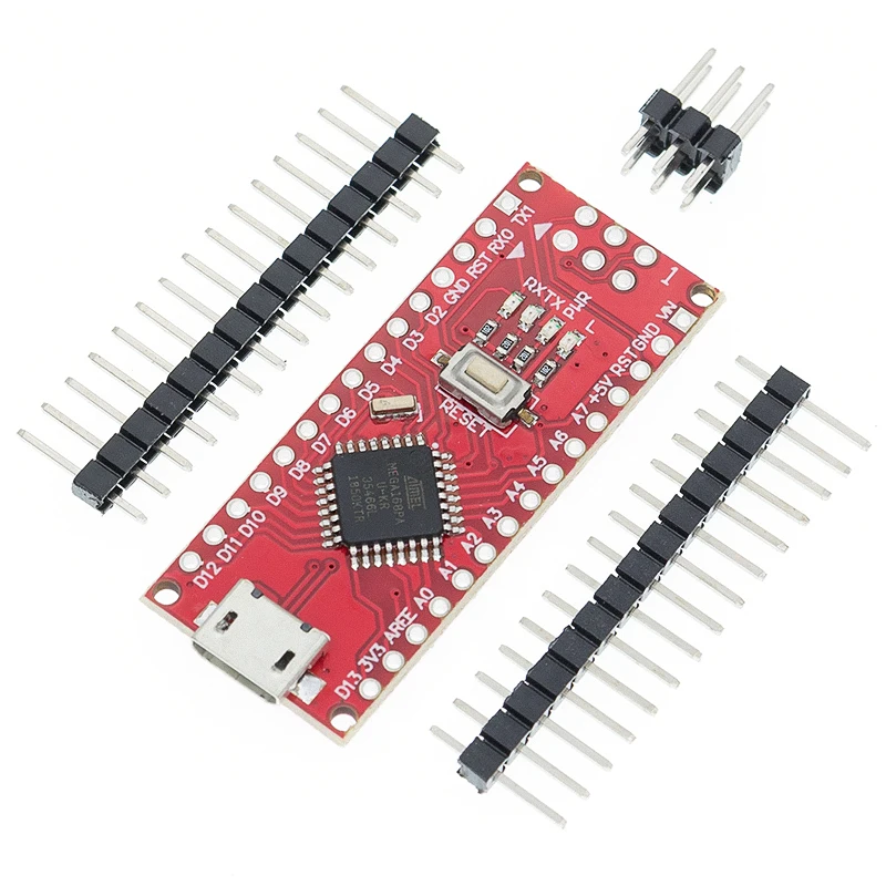 Nano Micro Usb Met De Bootloader Compatibel Nano V3 Rode Controller Voor Arduino CH340 Usb Driver 16Mhz Nano V3.0 ATMEGA168P