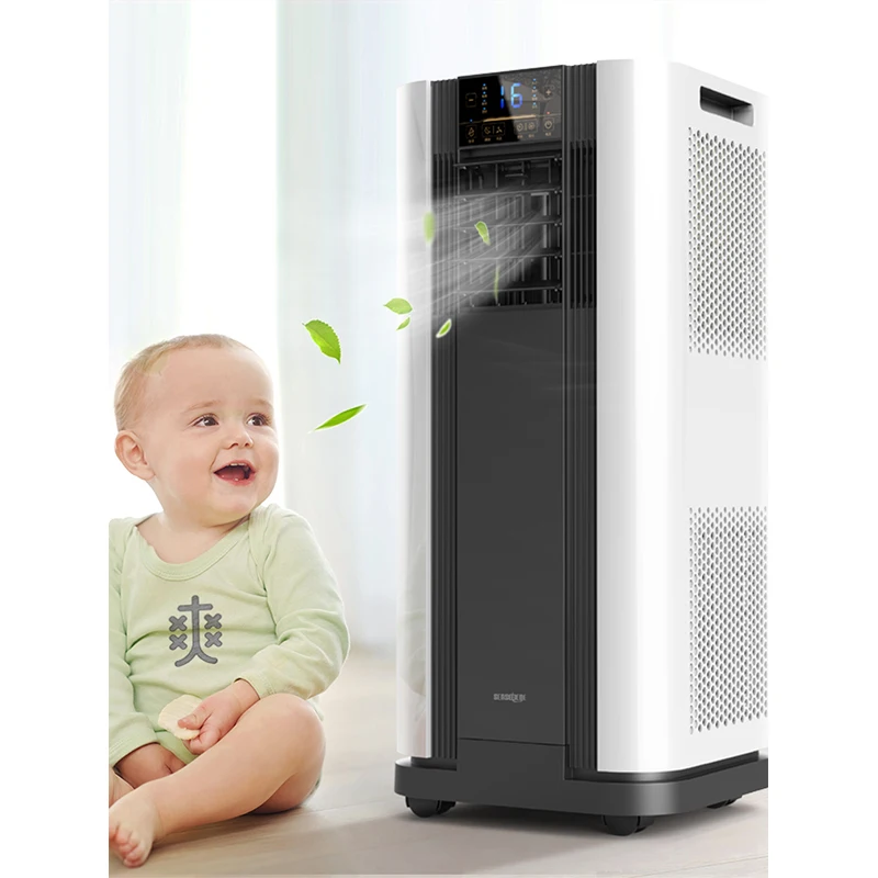 Portable Air Conditioning Home Air Conditioner Integrated Machine  Free Installation Single Cold Refrigeration Without External