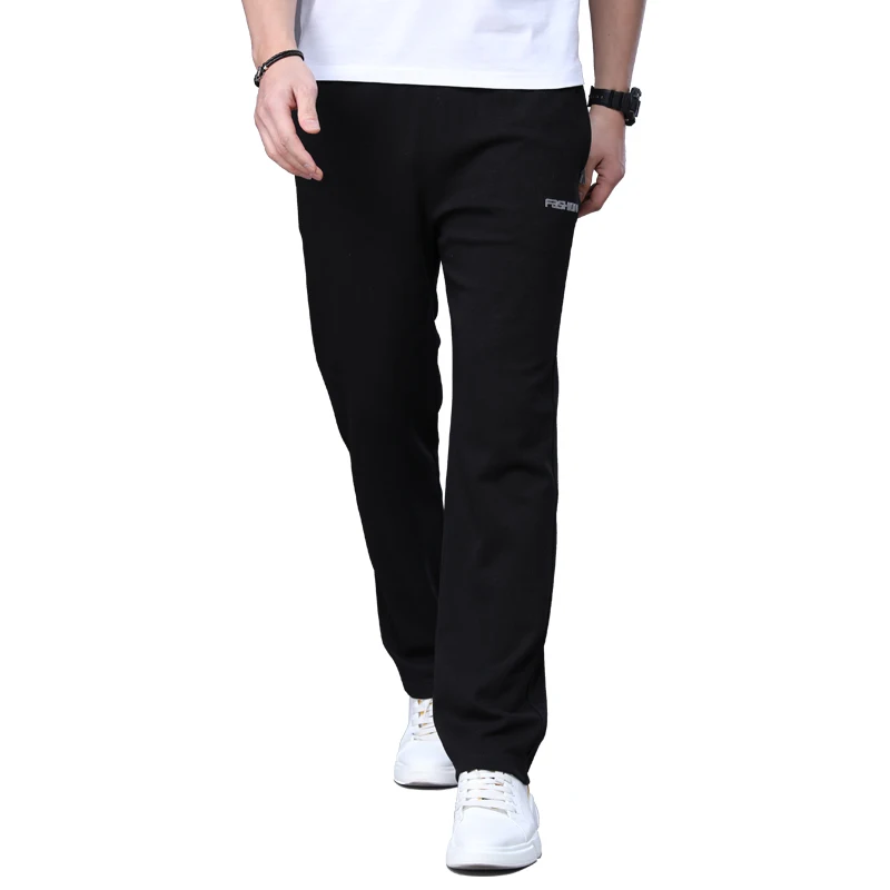 Áo Chạy Bộ Rời Thể Thao Chạy Bộ Quần Áo Thể Thao Quần Dài Cotton Quần Jogger Tập Lưng Thun Cổ Dài Thấm Hút Mồ Hôi Cho Quần Thể Thao