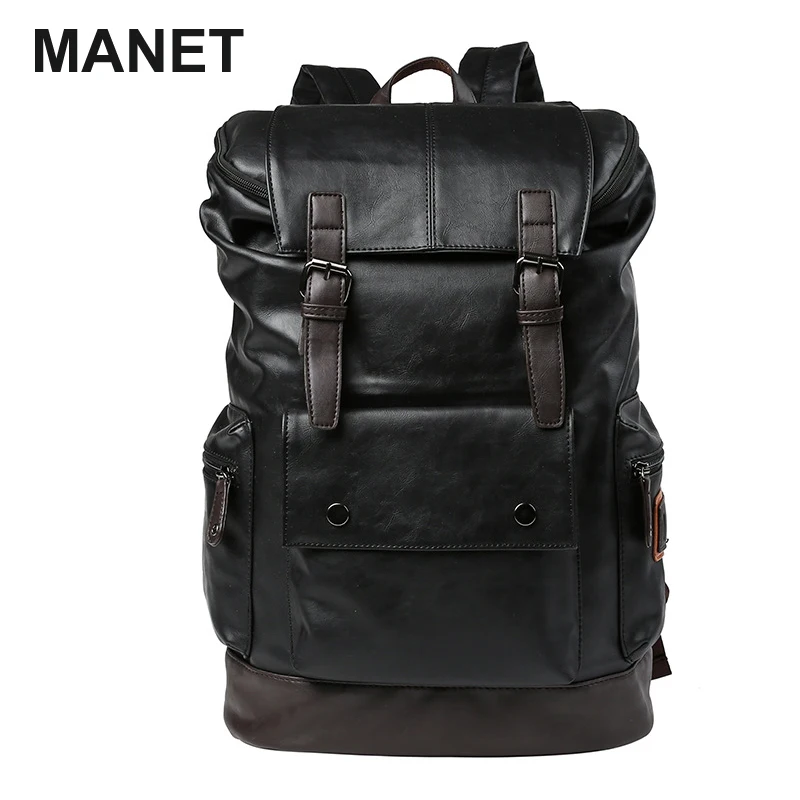 

MANET Large Capacity Men's Backpack Waterproof Laptop Bag Multifunctional Travel Bags High Quality School Bag Leisure Handbag