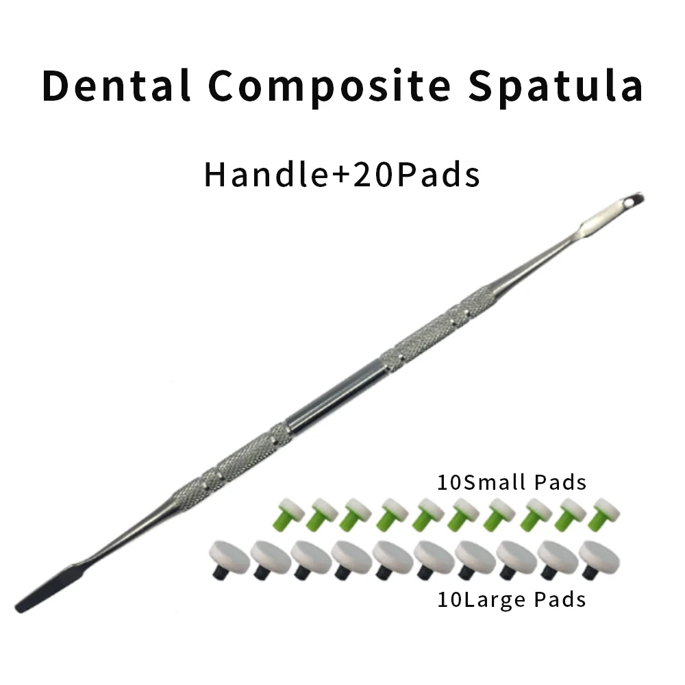 Dental Tools For Shaping Teeth Set OptraSculpt Foam Pad Composite Resin Filling Spatula Carve Posterior Tooth Veneers Modelling