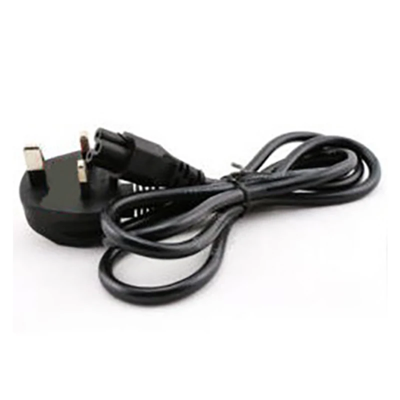 Cabo de cabo de alimentação ca de 4ft 1.2m para o pedido do monitor do adaptador do portátil com adaptador