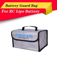 Portable Battery Guard Bag 215x155x115mm Fireproof Explosion-proof Bag RC Lipo Battery Safe Bag Guard Charge Protecting Bag