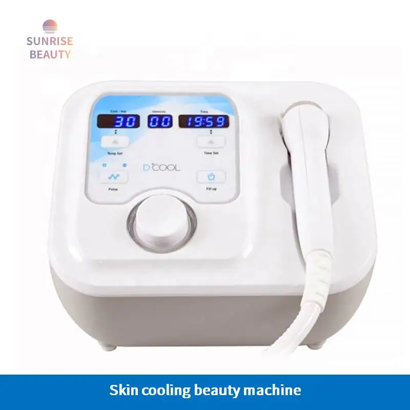 Portable Dcool Skin Tightening Rejuvenation Anti Puffiness Facial Electroporation Machine