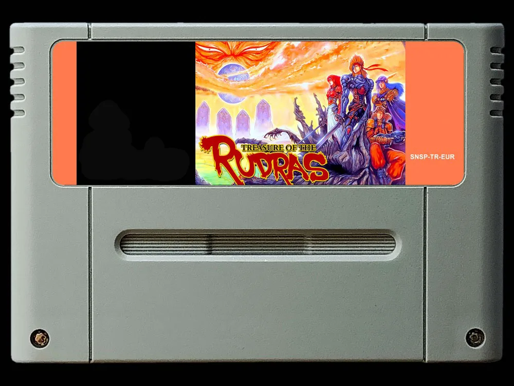 16Bit Games ** TREASURE OF THE RUDRAS ( PAL EUR Version!! )