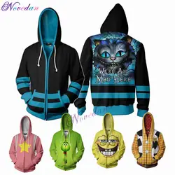 Alice Adventure Cartoon Cat Steven Universe Cosplay disfraz 3D Anime Sudadera con capucha chaqueta