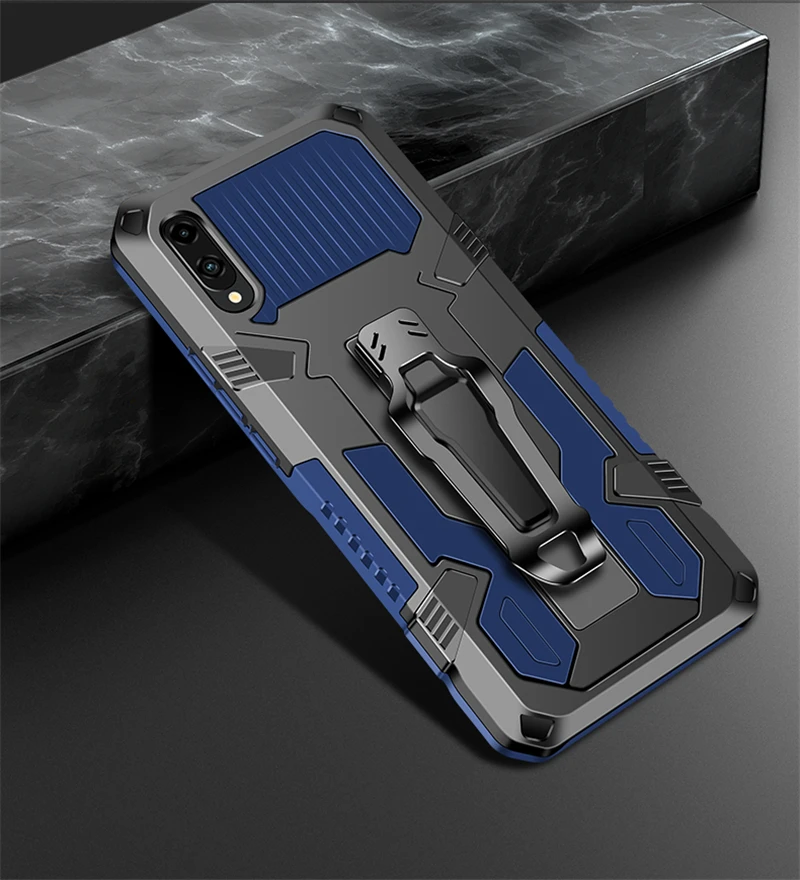 For Samsung Galaxy A01 A02S A03 A03S Case Shockproof Armor Belt Clip Cover For Samsung A01 A3 M01 Core M02 Magnetic Stand Cases