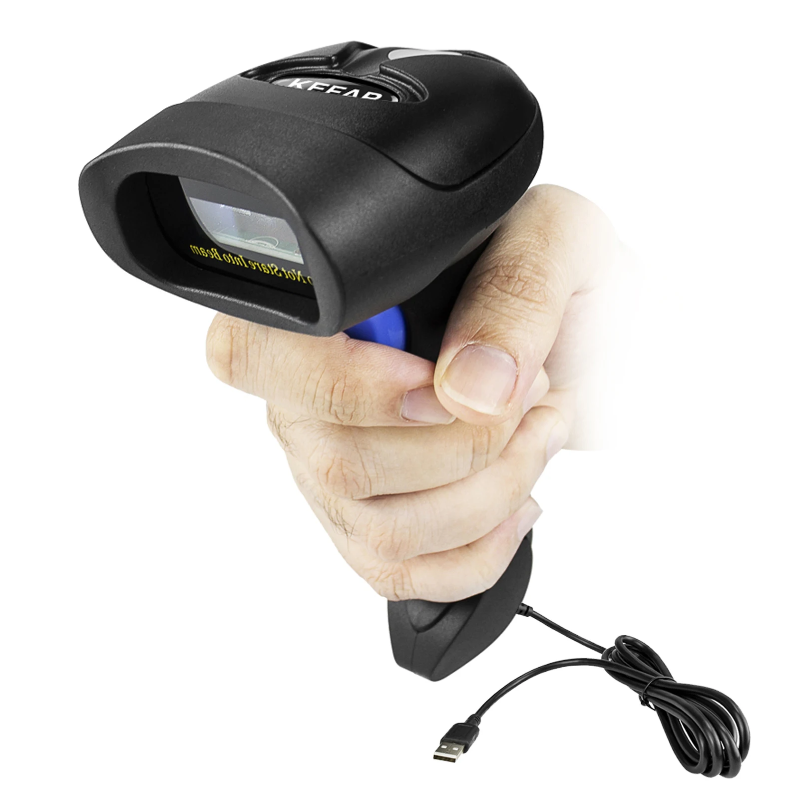 Kefar 2D Barcode Scanner Bedrade/Draadloze 32 Bit Handheld Cmos Bar Code Reader Met Gemakkelijk Opladen 2.4G Draadloze cradle Voor Winkel