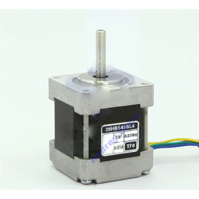 

0.31A 0.31NM 39 Two phase four wire hybrid stepper motor 39HBS45BL4-TF0