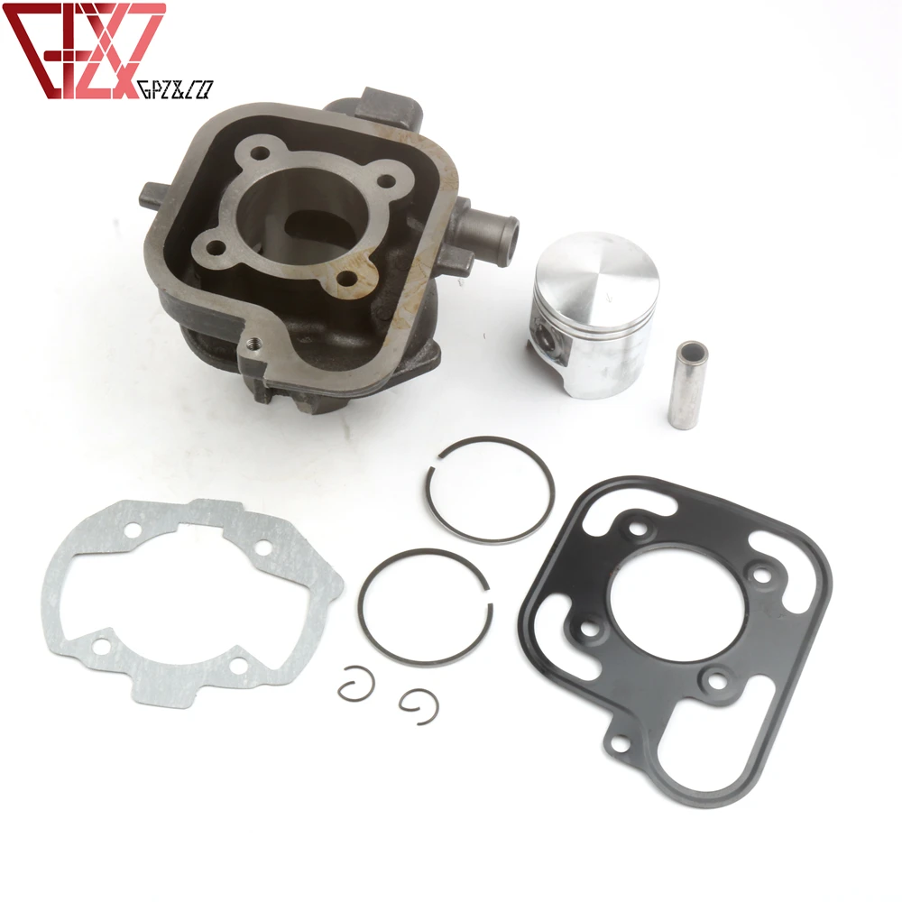 70cc Big Bore Cylinder Kit & Cylinder Head for Peugeot Jetforce C-Tech 50 Ludix 2 Blaster Speedfight 3 50cc LC 47mm/12mm