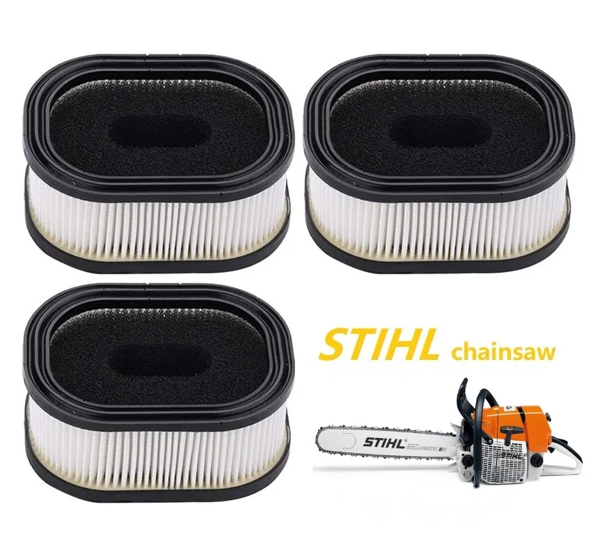 3pcs/lot Durable Air Filter Cleaner For Stihl MS440 MS460 MS660 MS880 MS441 MS461 MS640 MS650 Chainsaw Engine Replacement Part