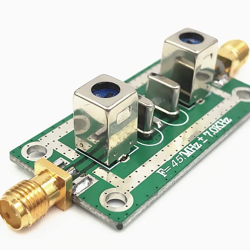 Quartz Crystal Filter Bandpass Narrowband Filter 45MHz ±7KHz