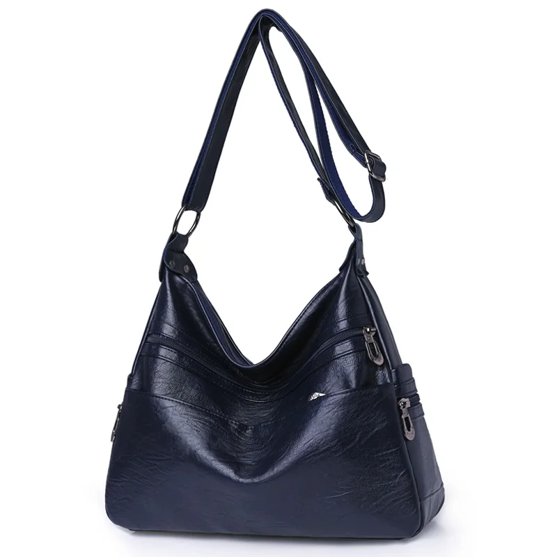 2021 Soft Women Messenger Bags Totes Luxury Designer Crossbody Bags High capacity For Women Fashion Solid color Shoulder Bags
