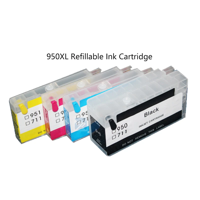 

Civoprint 950XL HP951XL Refillable Ink Cartridge With Auto Reset Chip For HP Officejet 8100 8600 8610 8630 8640 8660 251dw 276dw