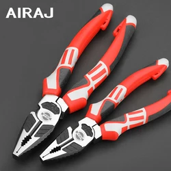 AIRAJ Reinforced Vise Industrial Grade Heavy Electrical Cable Cable Stripping Crimping Tool Manual Repair Tool