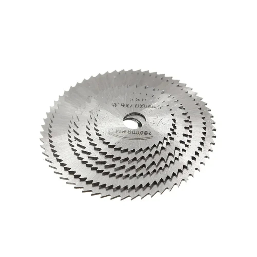 Mini utensile rotante a lama circolare HSS per taglierina in metallo Dremel Set di utensili elettrici dischi da taglio per legno trapano mandrino Cutoff 22-60mm