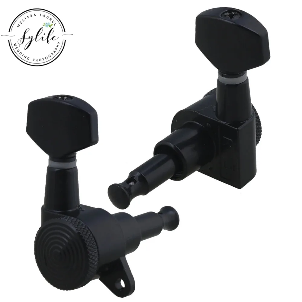 Black Auto lock Electric Acoustic Guitar Machine Heads 6R