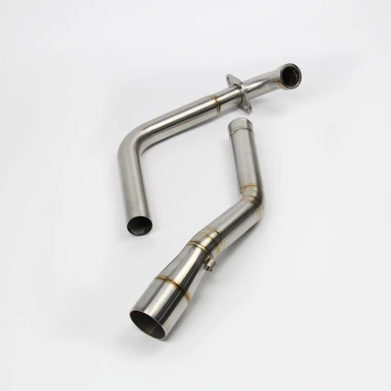 

Slip On Motorcycle Exhaust Front Connect Tube Header Stainless Steel Exhaust System For Yamaha R15 Until 2016