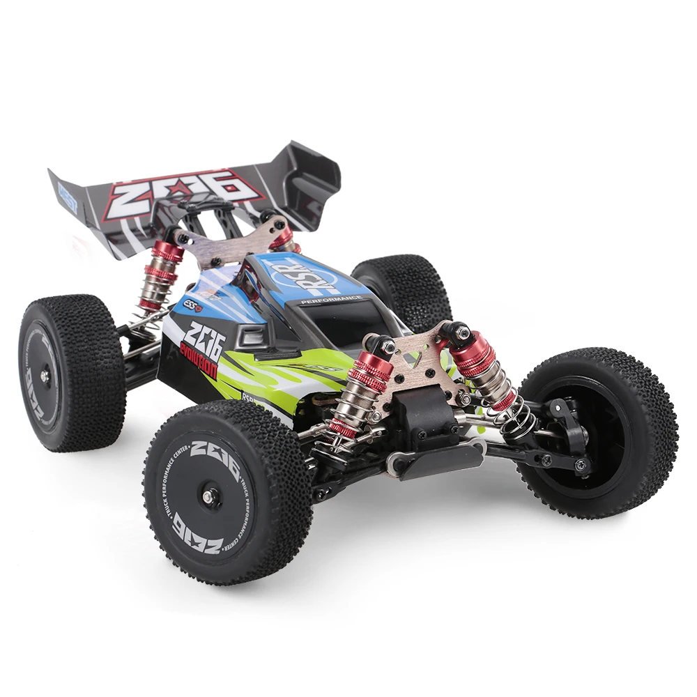 Wltoys XKS 144001 1/14 RC Car 60Km/h High Speed RC Racing Car 2.4GHz RC Buggy 4WD 550 Motor RC Off-Road Drift Car RTR