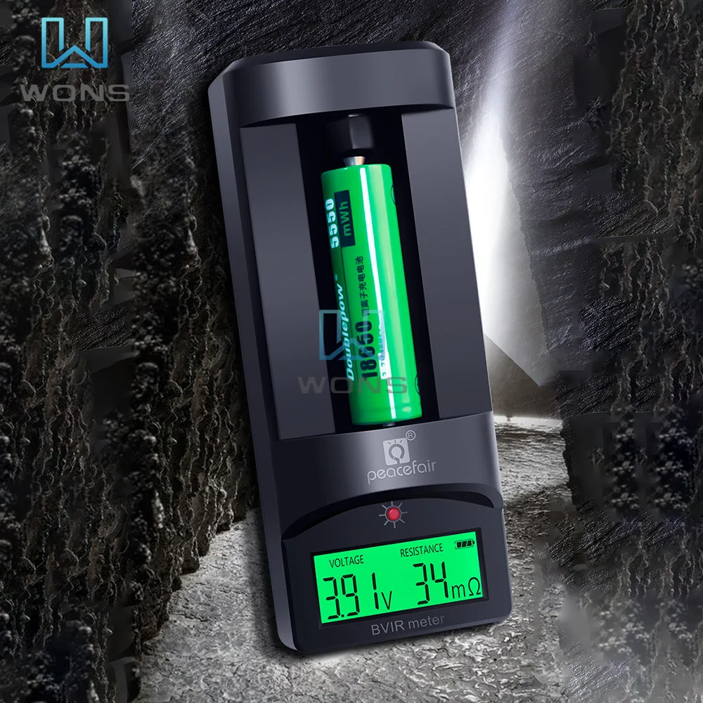 Imagem -03 - Tensão Resistência Interna Tester Voltímetro Digital Lithium Battery Monitor Display Lcd 18650 Pzem010 0999 mo