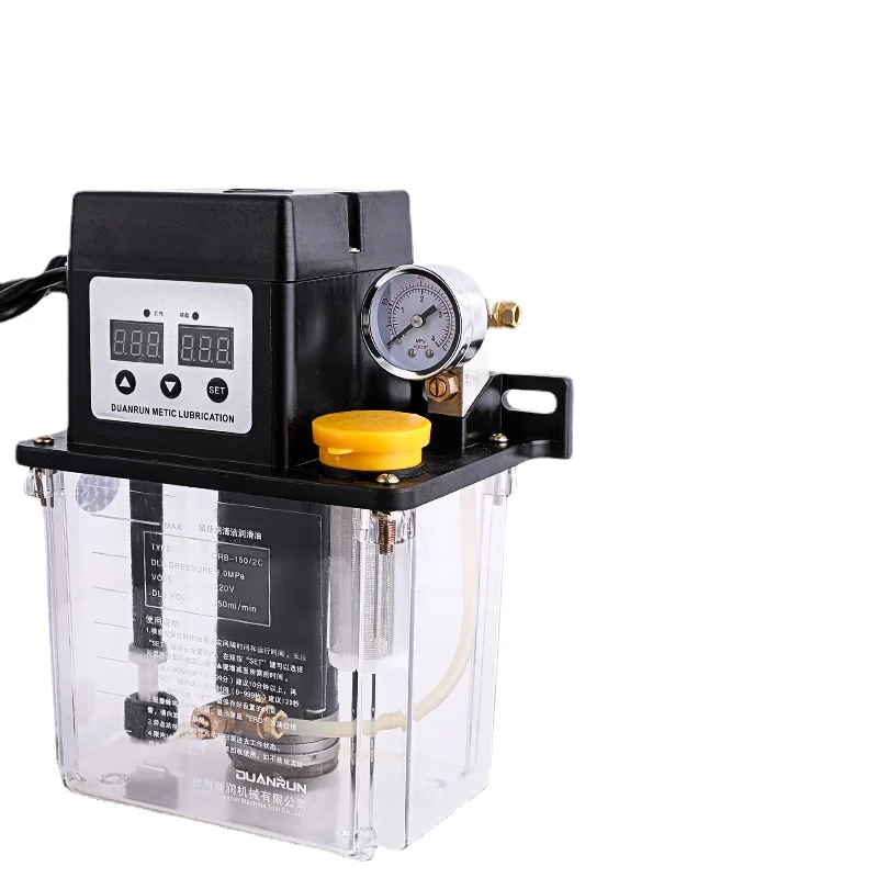 

220V24V Automatic Lubricating Oil Pump CNC Machine Tool Electric CNC Lathe Injection Molding Machine Timing Oil Supply Gear Pump