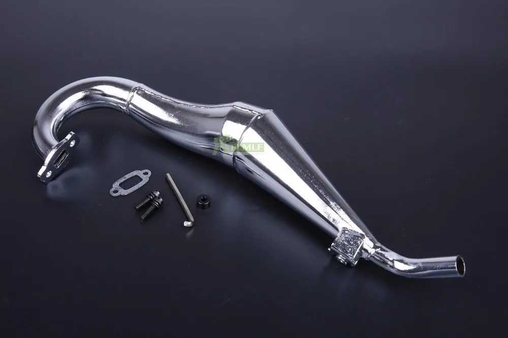 

Exhaust Pipe Side Pipe Interchangable Fit for 1/5 HPI ROVAN KM BAJA 5B SS