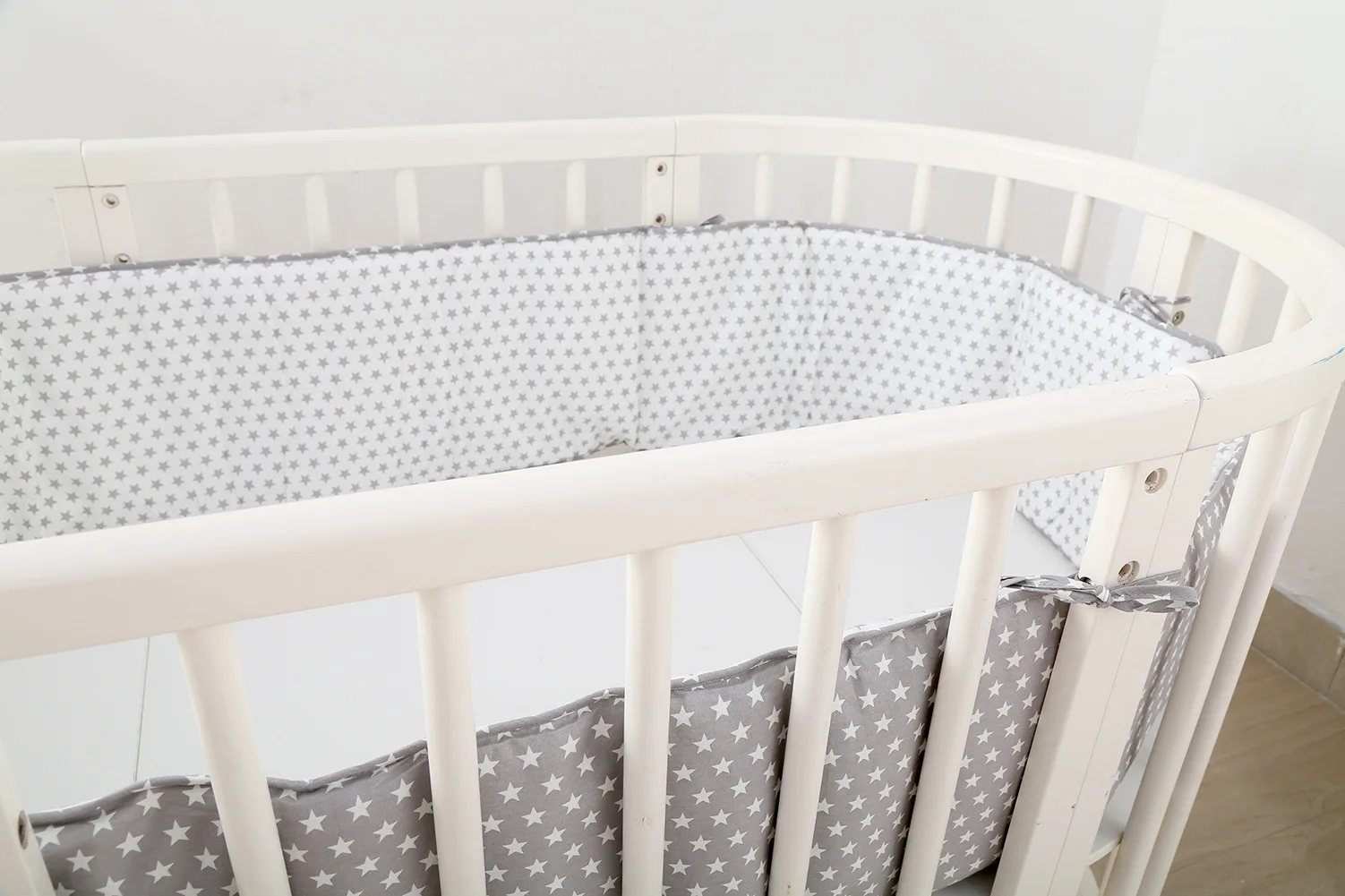 Ins new hot selling double-sided baby bed circumference   guardrail  anti-collision printed pattern