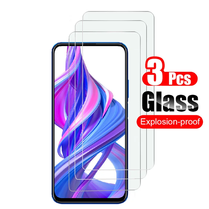 3Pcs For Honor 9X Pro Tempered Glass Screen Protector Protective Film 0.26mm 9H For Honor 9X Glass Shield