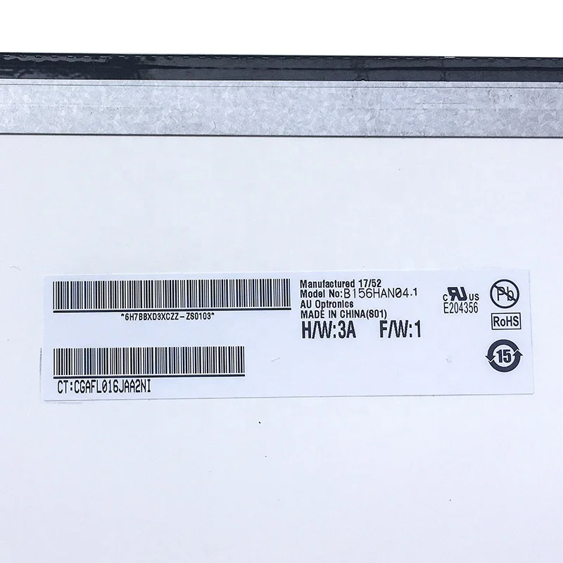 Pantalla LCD para portátil de 15,6 pulgadas, accesorio para B156HAN04.1, compatible con B156HAN06.1, LP156WF4, SPB1, SPL1, SPU1, LP156WF6, SPK1, N156HCE-EAA, FHD1920x1080, 30 Pines, eDP