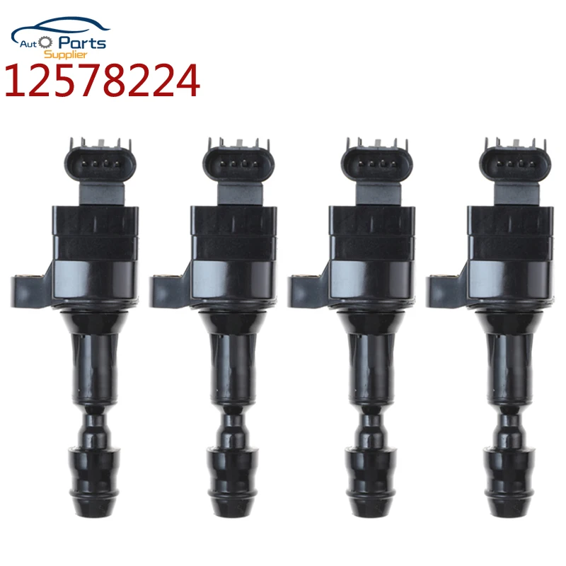 

4Pcs 12578224 Ignition coil packs For CHEVROLET BUICK PONTIAC SATURN GMA SAAB 50081C 12578244 D516C UF491 D522C UF645 12629646