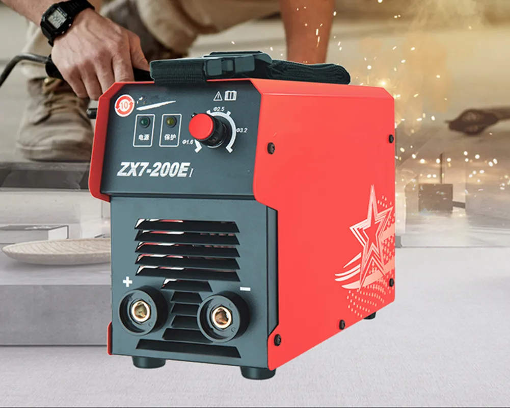 Free shipping IGBT ARC 10-200A Welder Inverter Welding machine IGBT MMA ARC ZX7 welding machine Easy weld electrode Arc Welder