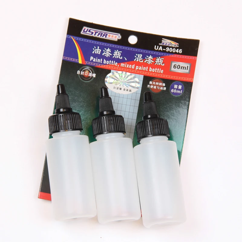 

Model Paint Mixing Bottle Empty Bottle Paint Storage Bottle With Steel Ball Military Model Coloring Tool Hobby Making Modeling
