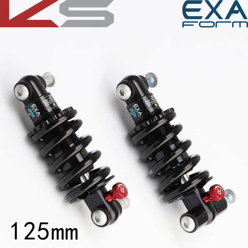 Taiwan EXA 291R 125mm bicycle rear shock absorber/lithium electric upgraded/oil pressure damping rear shock absorber