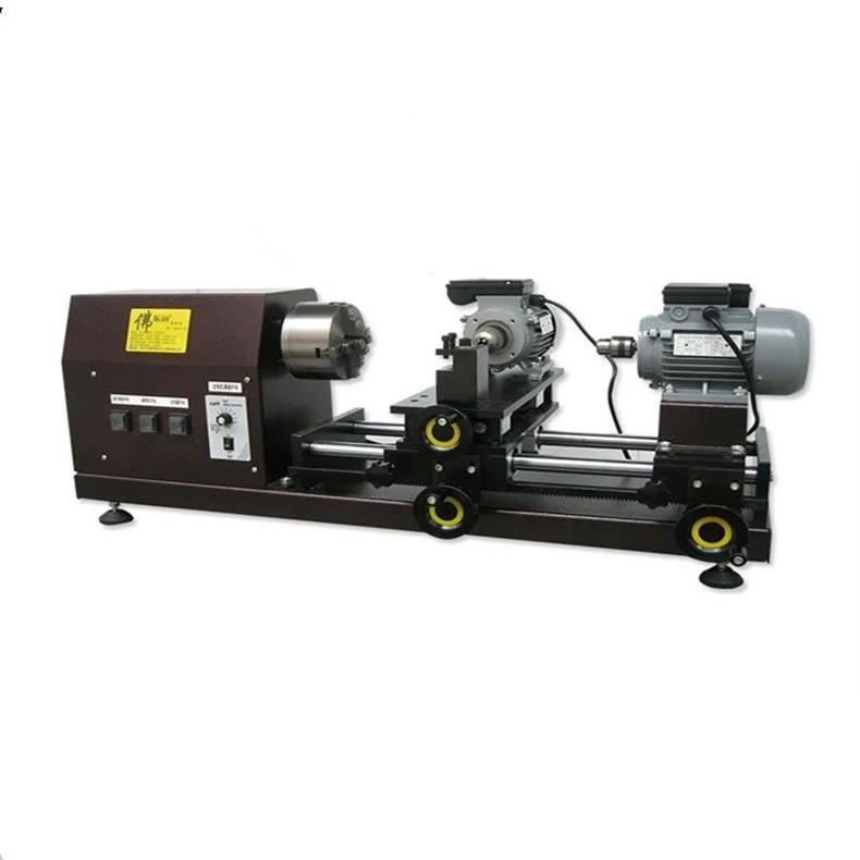 Large Beads Machine Three Motor Lathe Wood Bead Bracelet Bodhi Processing Center Micro Bead Machine Tool Woodworking Lathe