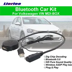 Car Bluetooth Adapter Kit For VW Touran Tiguan Touareg MDI BOX USB BT Music Interface Digital Wireless Decoder Plug & Play