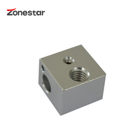 3D Printer Heating Block 16x16x12mm Reperap DIY Kit Parts 3D printer parts hotend heating block ZONESTAR