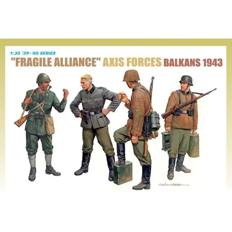 

DRAGON 6563 1/35 "Fragile Alliance" Axis Forces Balkans 1943 - Scale model Kit