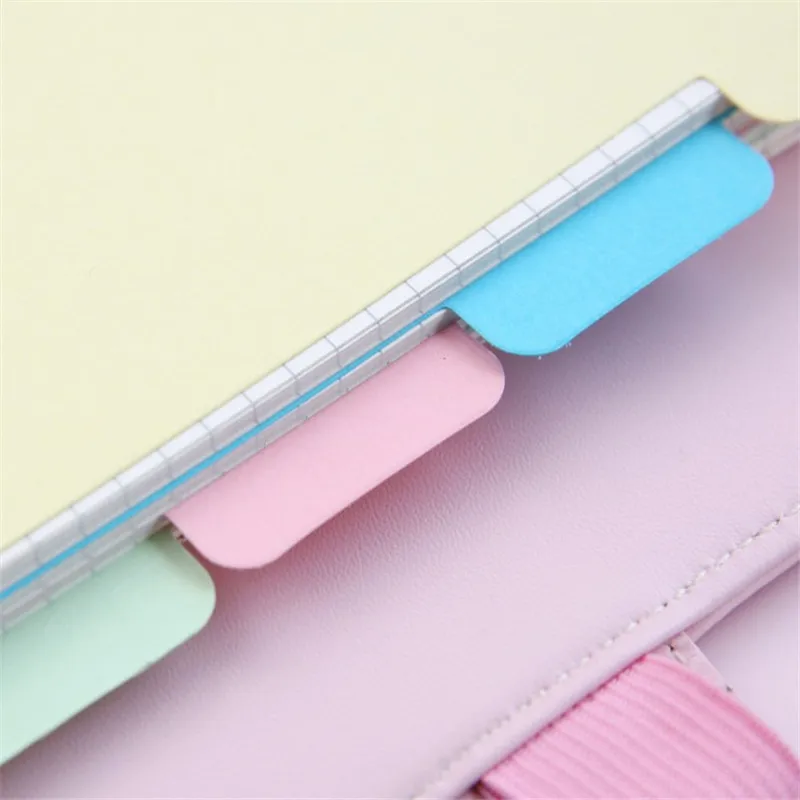 5Pcs A5 A6 Loose-leaf Diary Inner Page Notebook Scrapbook Index Tabs Planner Divider Pages with 6 Holes