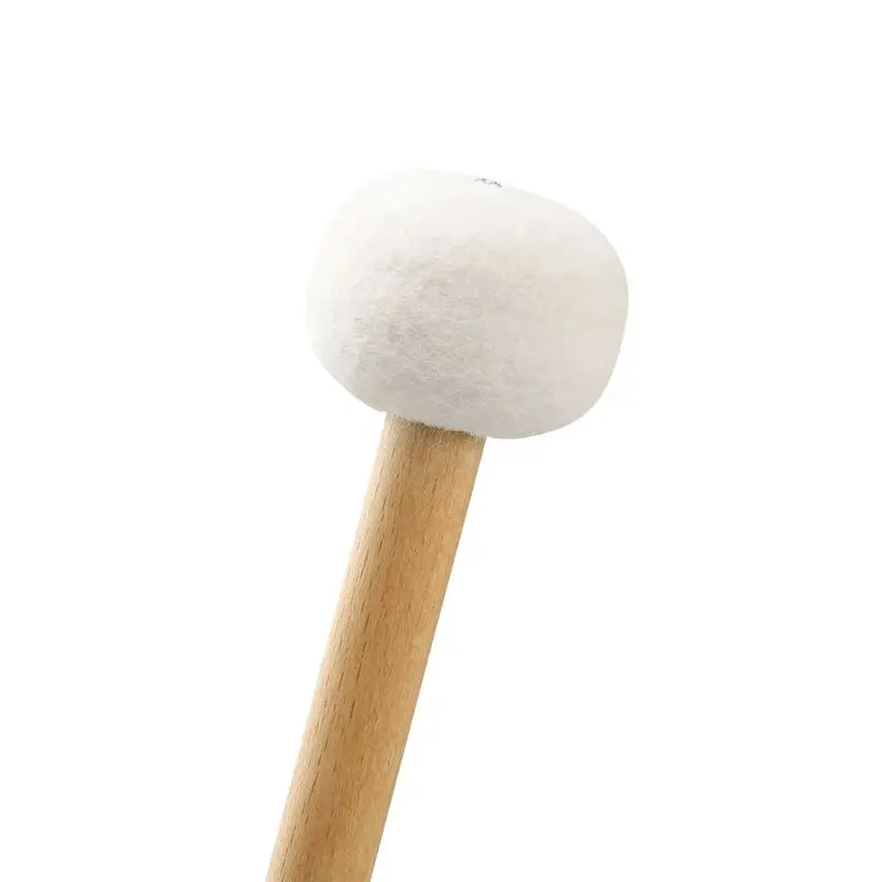 2 Pcs Mallet Timpani Multi-Purpose Felt Mallet Replacement Soft Hammer Sticks With Soft Hammer Felt Head