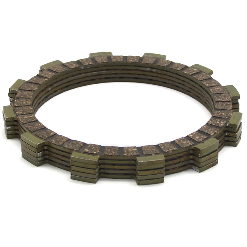 Steel Plate Disc Clutch Friction Plates For Suzuki PE250 T/X/Z 1980-1982 RM250 N/T/X/Z/D/E/F 1979 1980 1981-1985 OEM:21441-37400