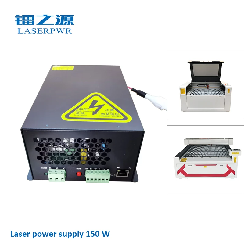 LASERPWR XA60 CO2 Laser Power Supply for 50w 60w Laser Tube on Acrylic Plywood Glass Metal Jewelry Paper Leather Cutter Engraver