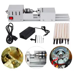 Mini lathe CNC beads DIY Carpentry Machine Standard Set Set Grinding Beads Boca Rotary for Table Wood 8 Main Sales Bench - №1