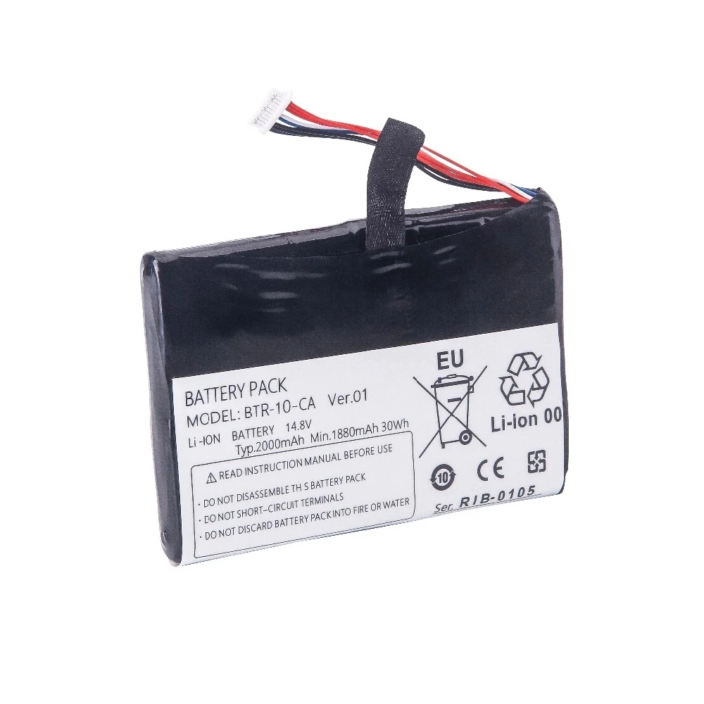 Free Shipping BTR-10-AC battery replacement for FSM-11S FSM-12S FSM-11R 12R Fusion Splicer BTR-10 Battery Pack S015527