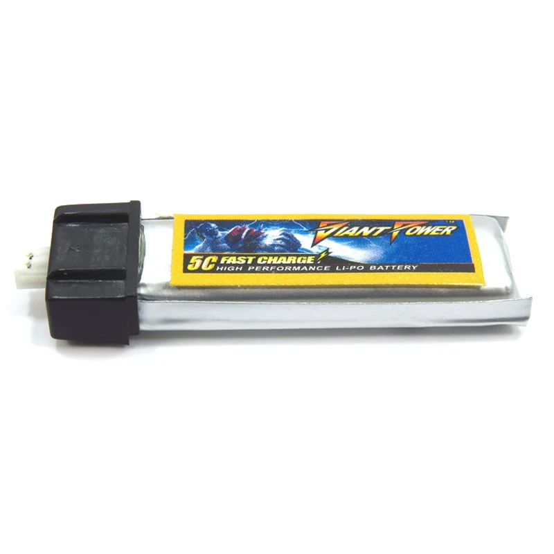 3.7V/1S 180mAh 50C Blade Nano CPX Inductrix lipoly battery