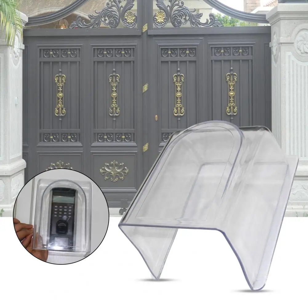 Doorbell Rain Cover Premium Durable Sun Protection Door Access Waterproof Protect Shell for Home