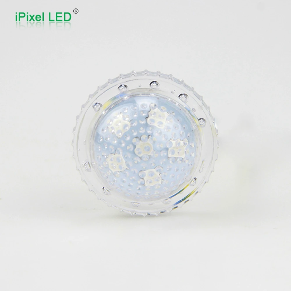 Luces de paseo de entretenimiento DC24V de 38MM de diámetro, con 9LED y 6LED, y SM16703 TM1804, Pixel IC LED