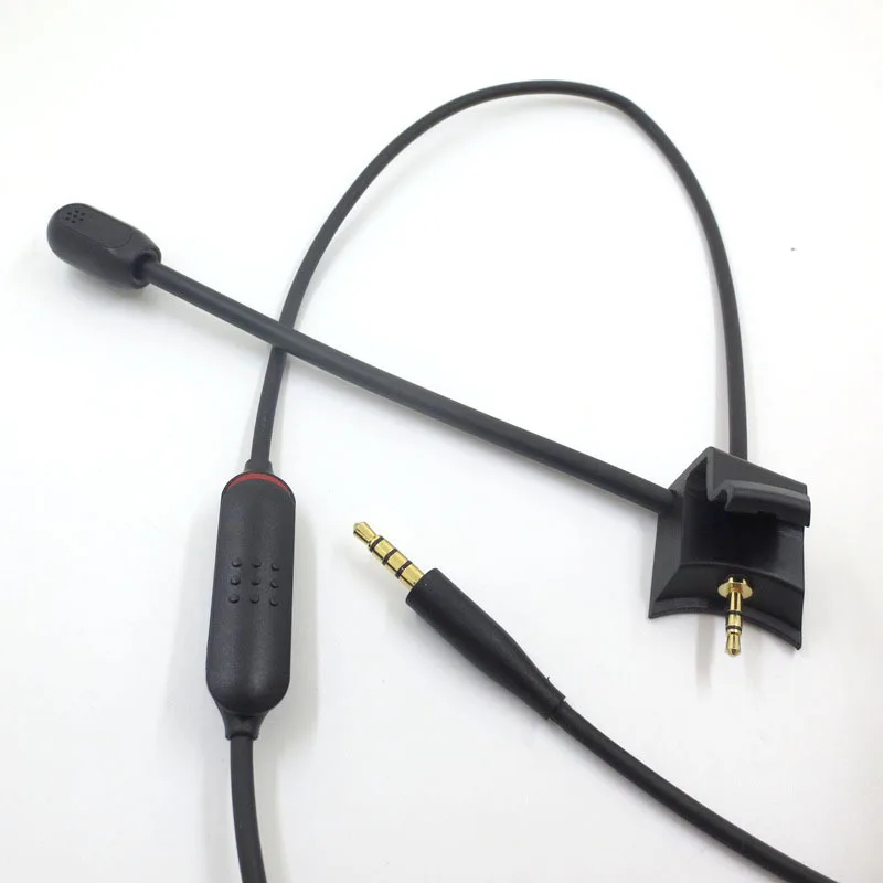 Microphone Game Headset Cable For BOSE Quiet Comfort 35 II QC35II Detachable Gaming Noise Cancelling Headphone Headset