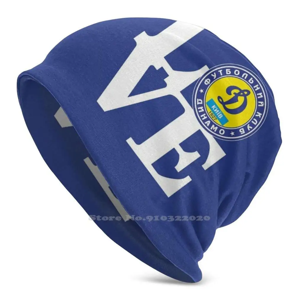 Love Dinamo Kiev-4 Outdoor Sports Windproof Cap Casual Beanie Kiev Football Club Dynamo Kyiv 1927 Stadium Premier Lobanovsky