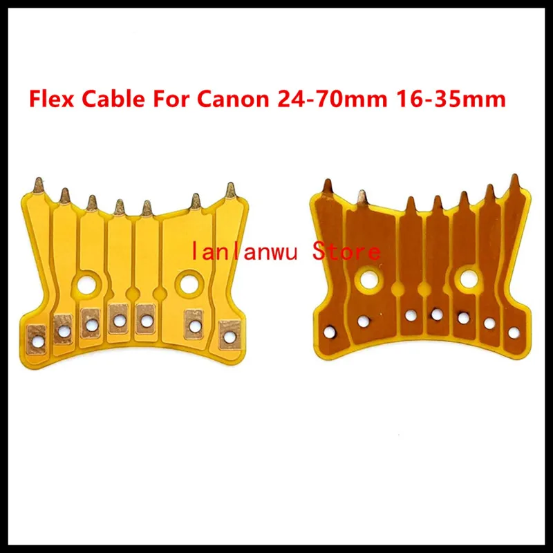 Nowy obiektyw bagnetu zamontować stycznik Flex Cable dla Canon 24-70mm 16-35mm 100mm f2, 8 24-70 16-35 100mm część naprawcza